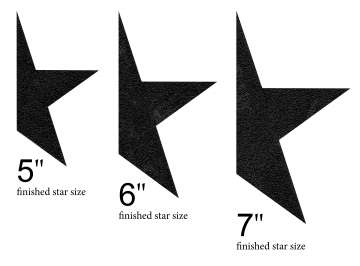 Star Template Set (SMALL)